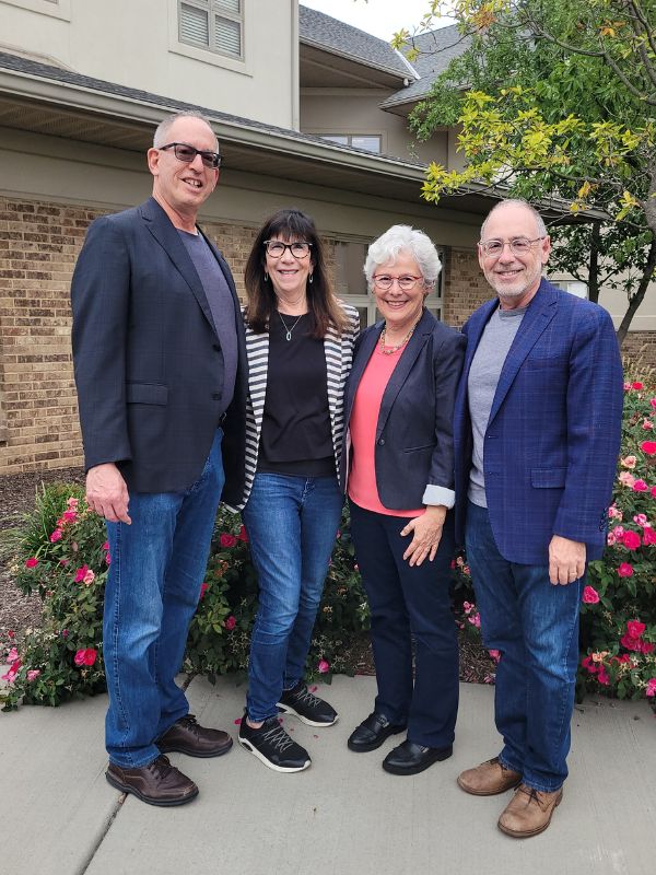 Image of Howard and Rosanne Rosen, Janet Mark & Frank Lipsman